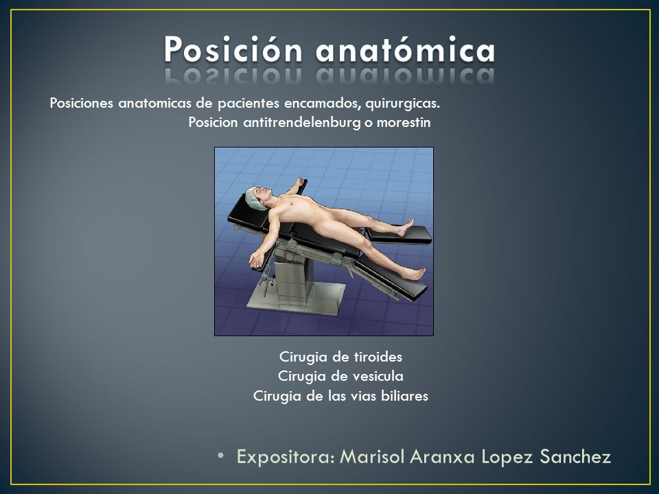Posicion Anatomica Download